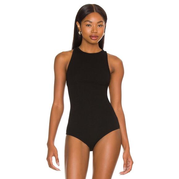 Agolde Nova Banded Back Sleeveless Bodysuit - S - Picture 1 of 5